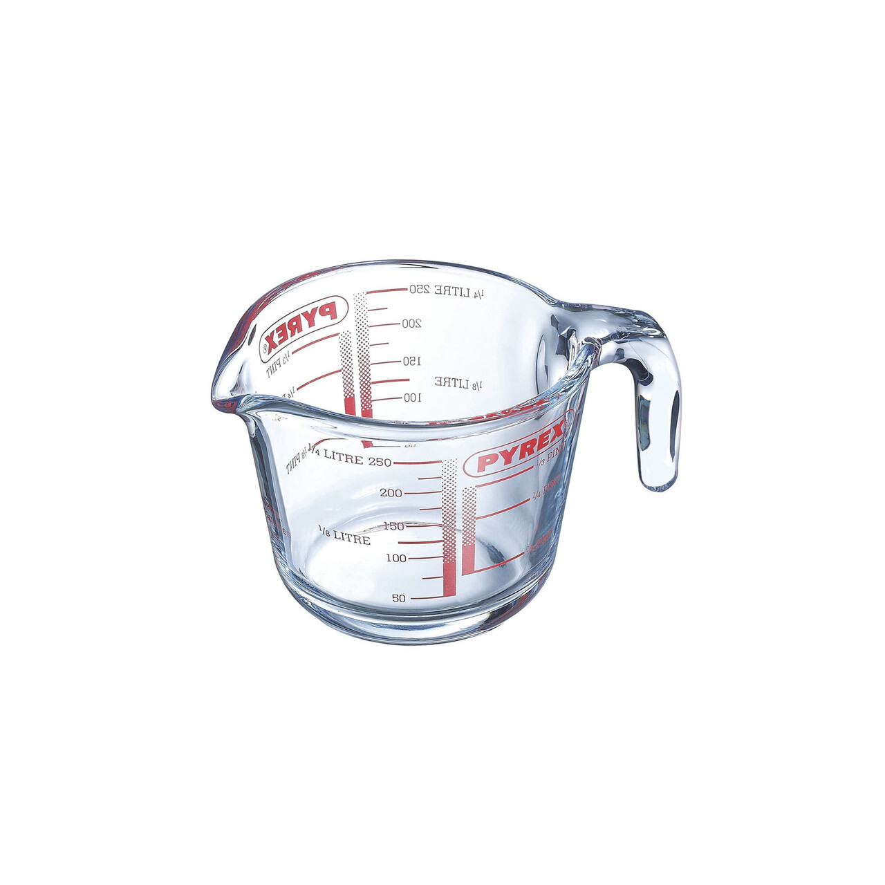 Cana gradata, din sticla termorezistenta, 250ml, "Classic" - Pyrex - imagine 4